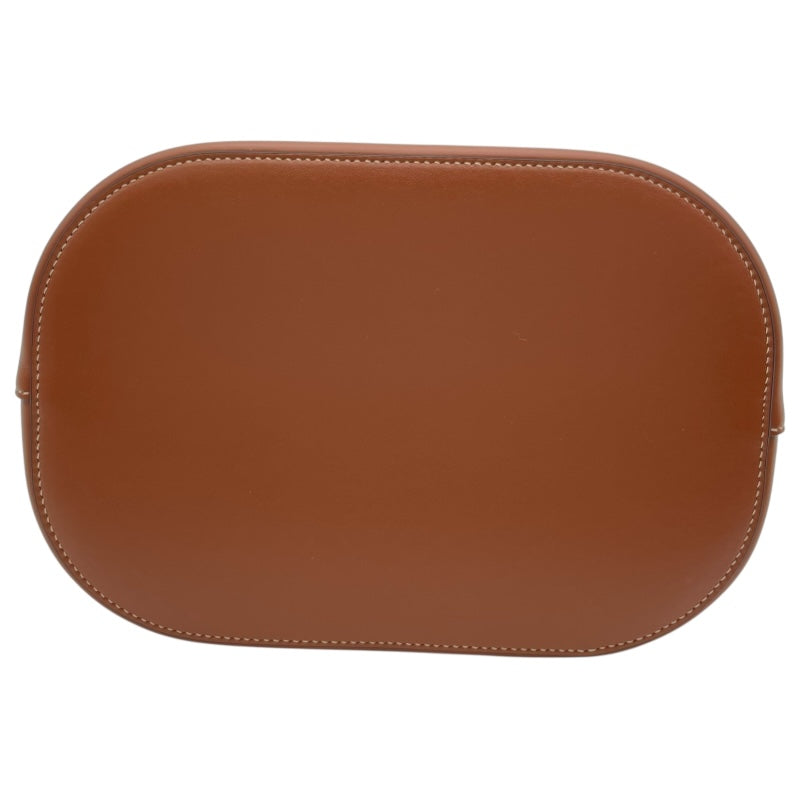 セリーヌ CELINE ミディアム バケット ルイーズ 116613FX9.04LU タン スムースカーフスキン レディース ショルダーバッグ