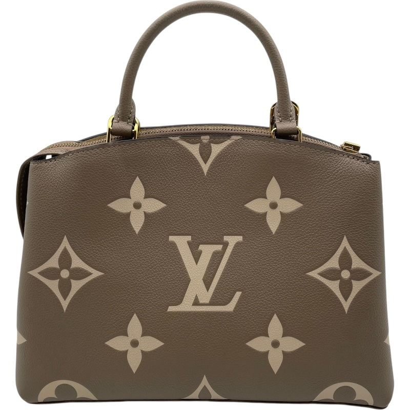 ルイ・ヴィトン LOUIS VUITTON プティ・パレPM M58914 ベージュ モノグラム・アンプラント レディース ハンドバッグ