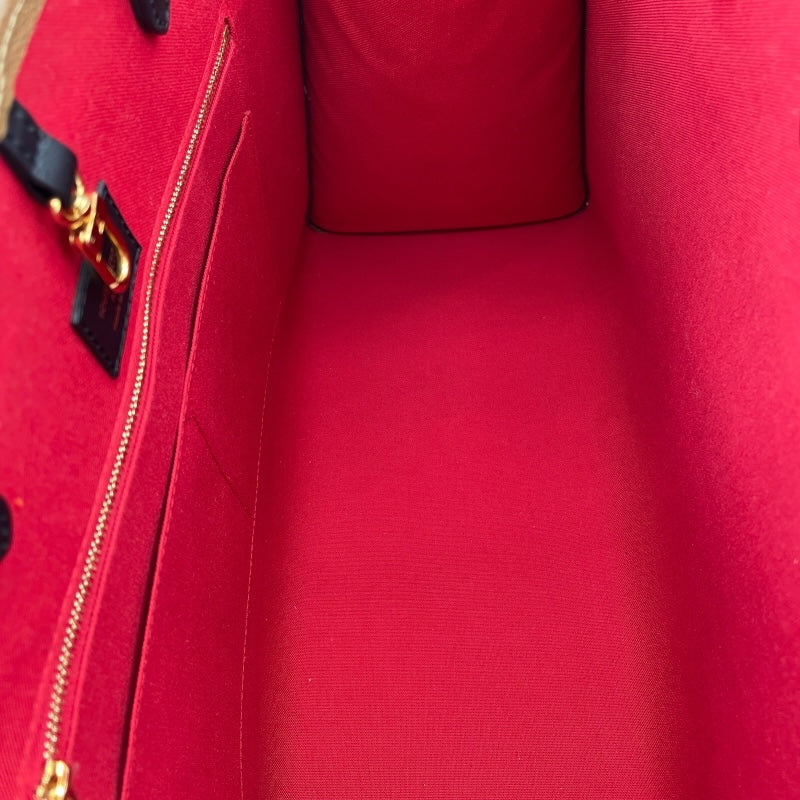 ルイ・ヴィトン LOUIS VUITTON オンザゴー GM M45320 ブラウン モノグラム・リバース レディース トートバッグ