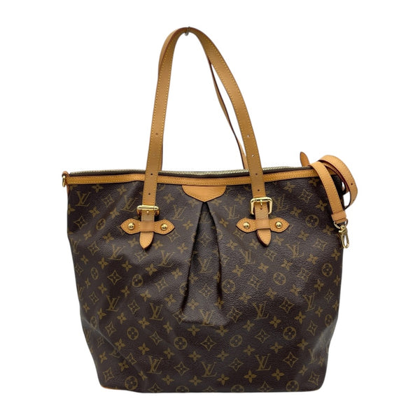 ルイ・ヴィトン LOUIS VUITTON パレルモGM M40146 ブラウン モノグラムキャンバス レディース ショルダーバッグ