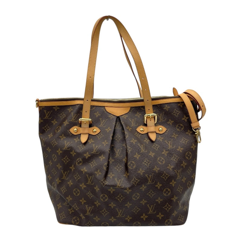 ルイ・ヴィトン LOUIS VUITTON パレルモGM M40146 ブラウン モノグラムキャンバス レディース ショルダーバッグ