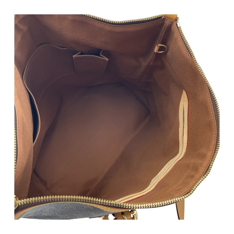 ルイ・ヴィトン LOUIS VUITTON パレルモGM M40146 ブラウン モノグラムキャンバス レディース ショルダーバッグ