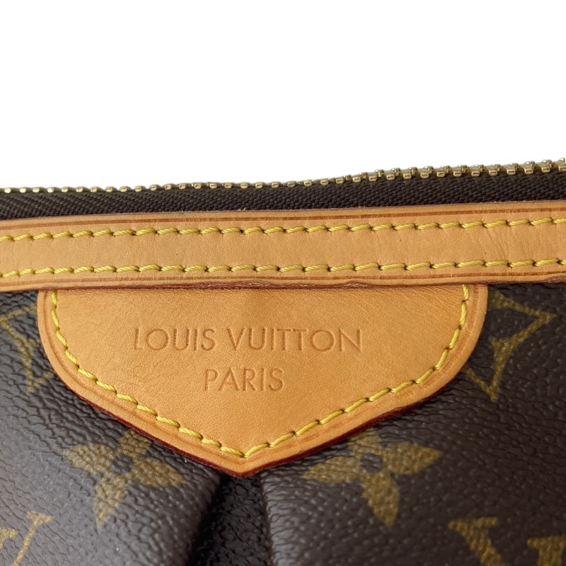 ルイ・ヴィトン LOUIS VUITTON パレルモGM M40146 ブラウン モノグラムキャンバス レディース ショルダーバッグ