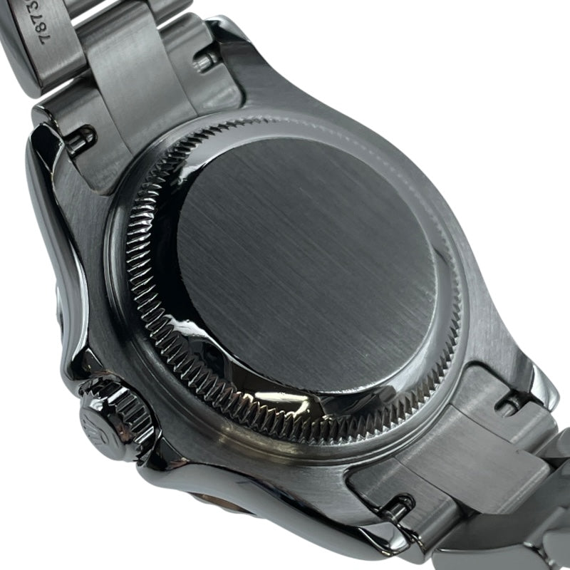 ロレックス ROLEX ヨットマスター29 169622 グレー Pt/SS 自動巻き レディース 腕時計