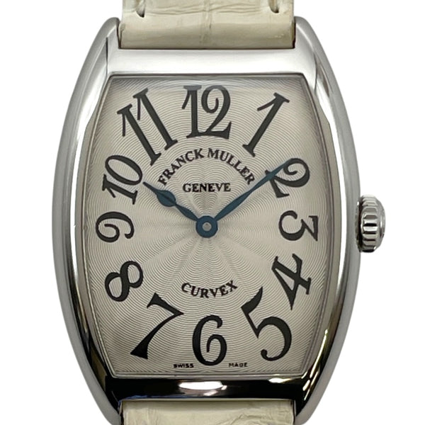 フランク・ミュラー FRANCK MULLER トノウカーべックス 7502QZ シルバー SS クオーツ メンズ 腕時計