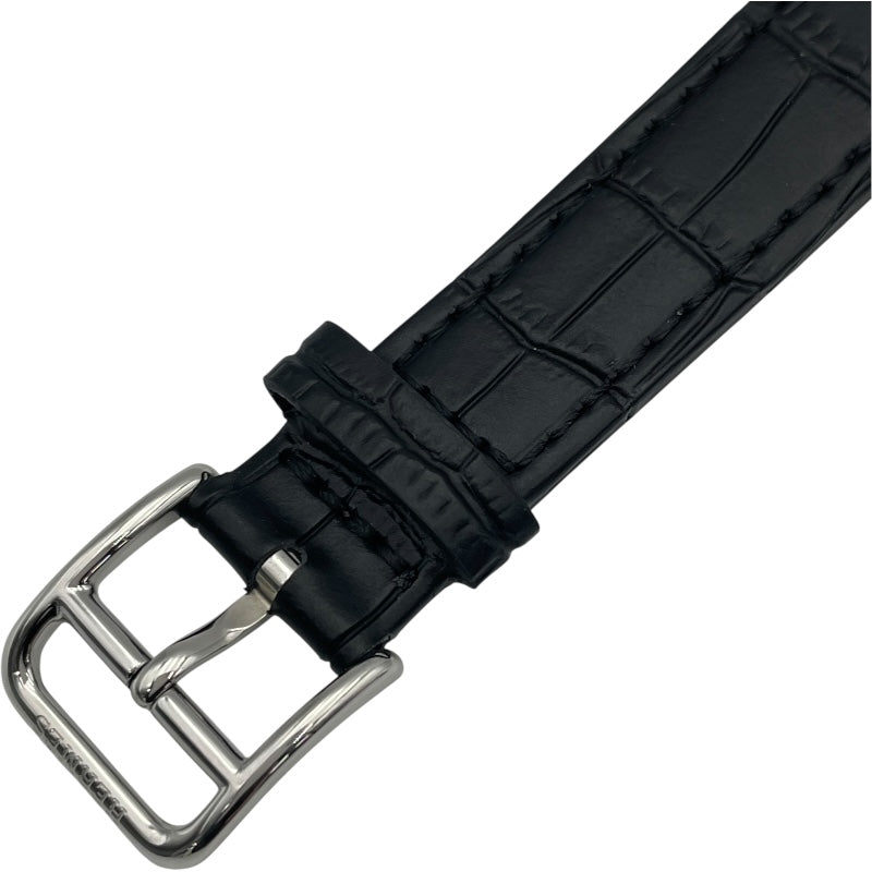 エルメス HERMES Hウォッチ HH1.210 ブルー SS クオーツ レディース 腕時計