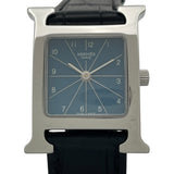 エルメス HERMES Hウォッチ HH1.210 ブルー SS クオーツ レディース 腕時計