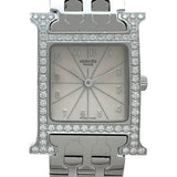 エルメス HERMES Hウォッチ HH1.230 シルバー SS クオーツ レディース 腕時計