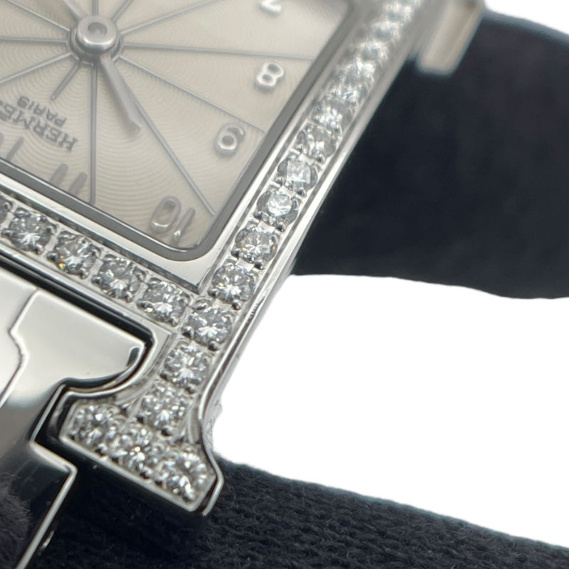 エルメス HERMES Hウォッチ HH1.230 シルバー SS クオーツ レディース 腕時計