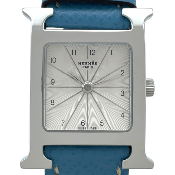 エルメス HERMES Hウォッチ HH1.210 シルバー SS クオーツ レディース 腕時計
