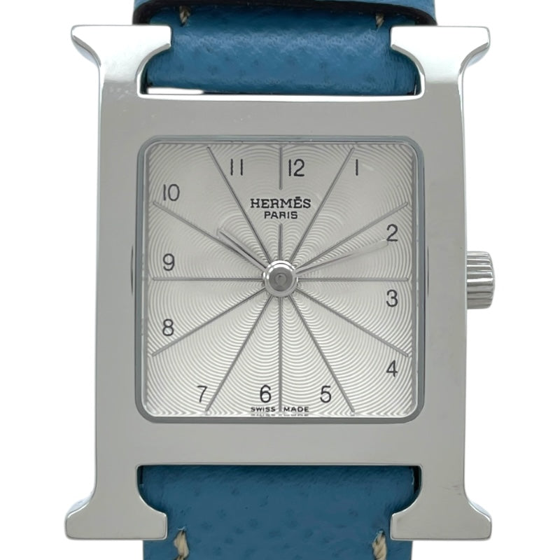 エルメス HERMES Hウォッチ HH1.210 シルバー SS クオーツ レディース 腕時計