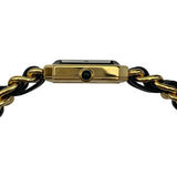 シャネル CHANEL プルミエールS H0001 ブラック GP×革ベルト クオーツ レディース 腕時計