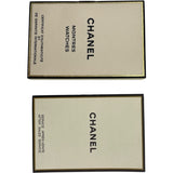 シャネル CHANEL プルミエールS H0001 ブラック GP×革ベルト クオーツ レディース 腕時計