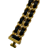 シャネル CHANEL プルミエールM H0001 ブラック GP×革ベルト クオーツ レディース 腕時計