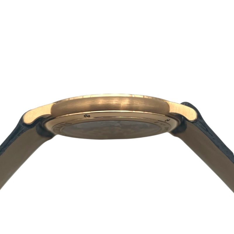 オーデマ・ピゲ AUDEMARS PIGUET ジュールオーデマ エクストラシン 15182OR.ZZ.A102CR.01 ホワイト K18PG×革ベルト（社外） 自動巻き メンズ 腕時計