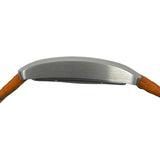 カルティエ Cartier タンク MC W5330003 シルバー SS/革ベルト 自動巻き メンズ 腕時計