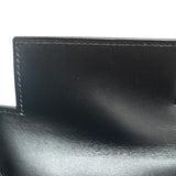 エルメス HERMES ケリー28 外縫い □A刻 ブラック/ゴールド金具 ボックスカーフ レディース ハンドバッグ