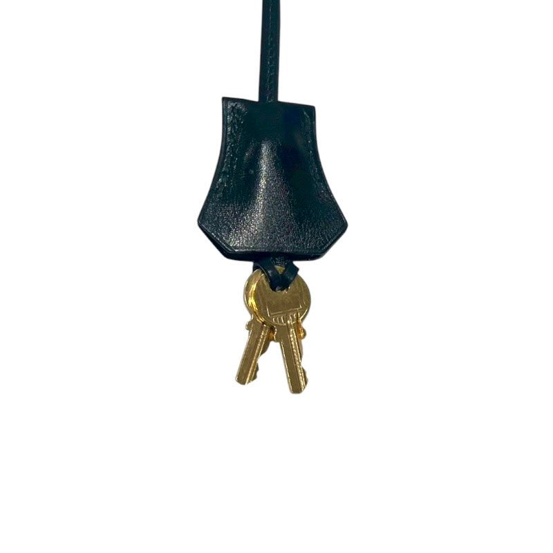 エルメス HERMES ケリー28 外縫い □A刻 ブラック/ゴールド金具 ボックスカーフ レディース ハンドバッグ