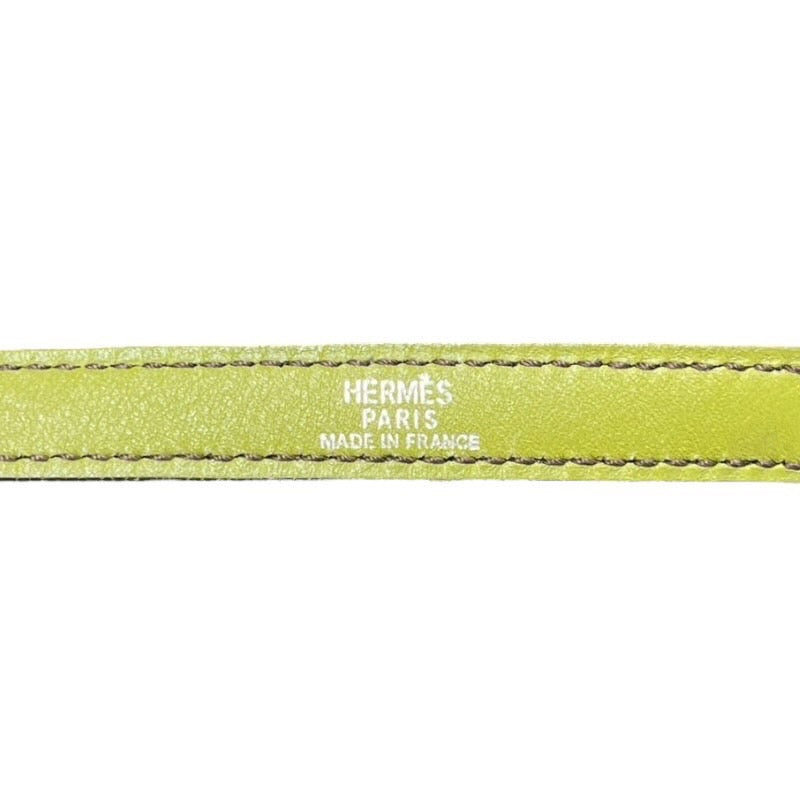 エルメス HERMES ボリード27 □J刻 アニスグリーン/シルバー金具 スイフト レディース ハンドバッグ