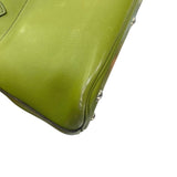 エルメス HERMES ボリード27 □J刻 アニスグリーン/シルバー金具 スイフト レディース ハンドバッグ
