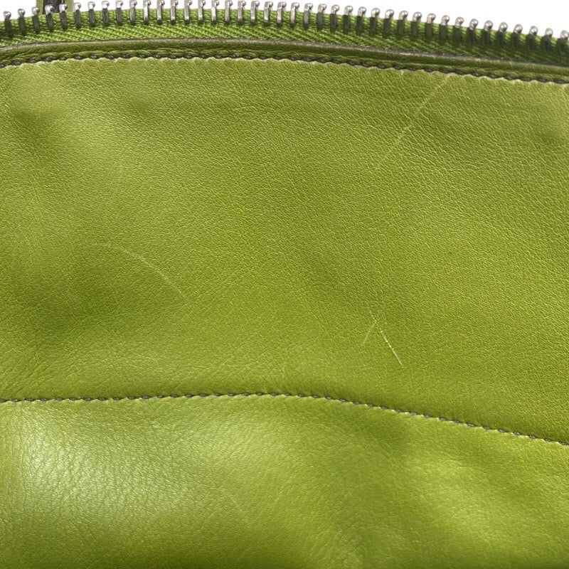 エルメス HERMES ボリード27 □J刻 アニスグリーン/シルバー金具 スイフト レディース ハンドバッグ