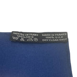 エルメス HERMES カレ40 ブルー・レッド シルク レディース スカーフ