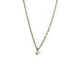 エテ ete 1Pダイヤネックレス ゴールド K10 ジュエリー