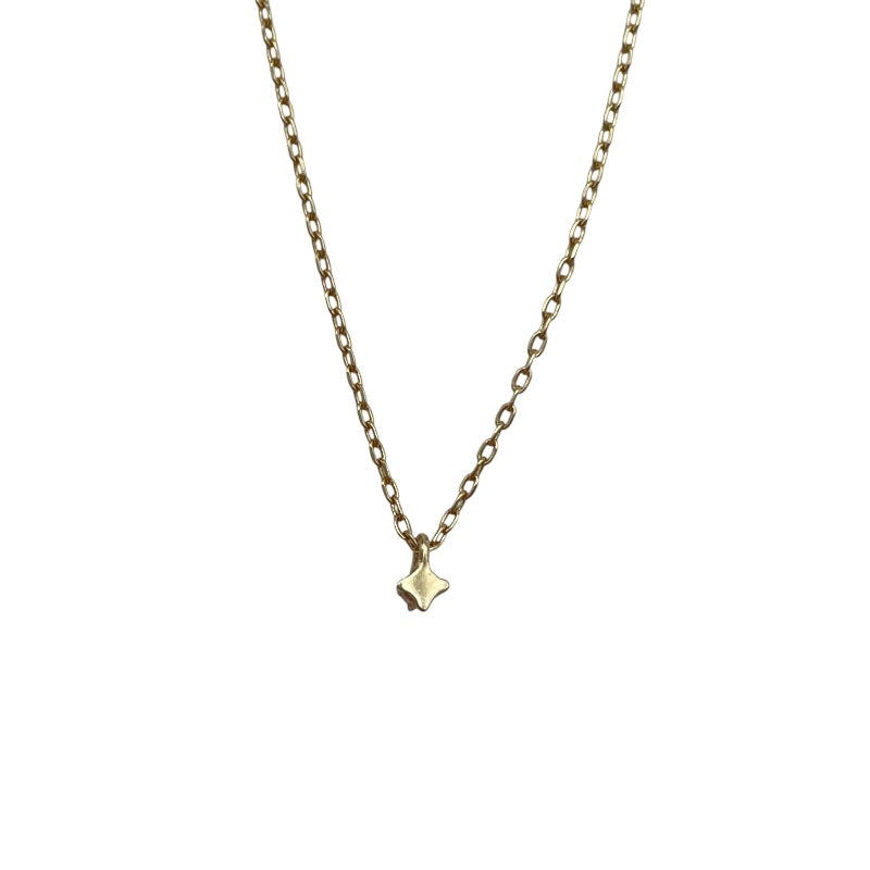 エテ ete 1Pダイヤネックレス ゴールド K10 ジュエリー