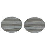 ティファニー TIFFANY＆CO オーバルモチーフカフス シルバー 925 ジュエリー