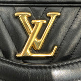 ルイ・ヴィトン LOUIS VUITTON ニューウェーブカメラバッグ M53682 ブラック レザー レディース ショルダーバッグ