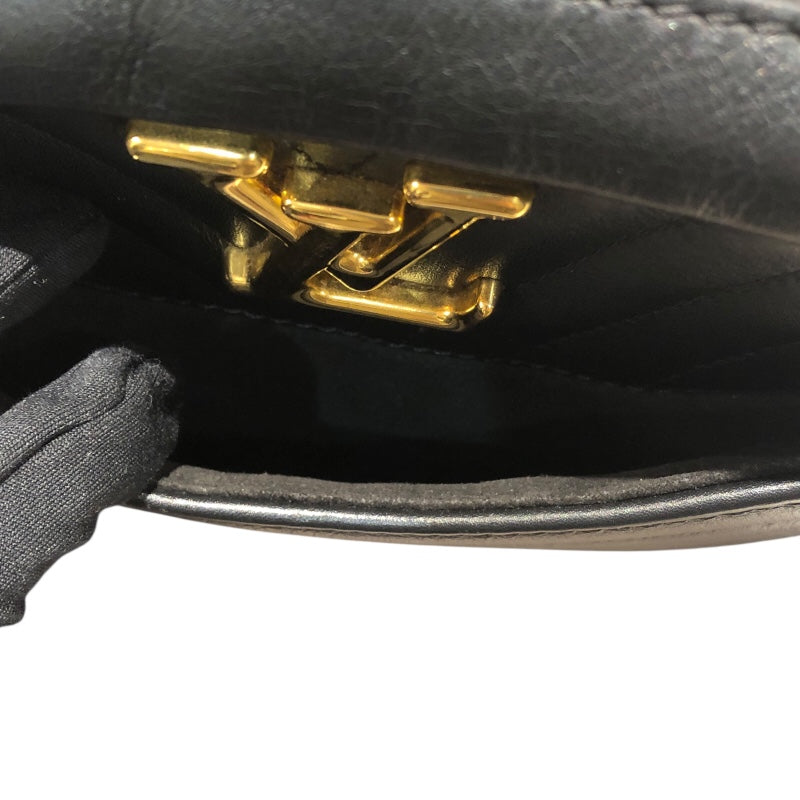 ルイ・ヴィトン LOUIS VUITTON ニューウェーブカメラバッグ M53682 ブラック レザー レディース ショルダーバッグ