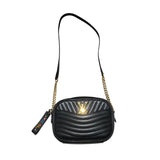 ルイ・ヴィトン LOUIS VUITTON ニューウェーブカメラバッグ M53682 ブラック レザー レディース ショルダーバッグ