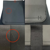 エルメス HERMES ヴァルパライソMM ブラック トワル･レザー メンズ ハンドバッグ