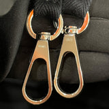 エルメス HERMES ヴァルパライソMM ブラック トワル･レザー メンズ ハンドバッグ