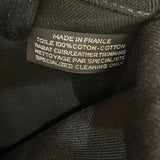 エルメス HERMES ヴァルパライソMM ブラック トワル･レザー メンズ ハンドバッグ