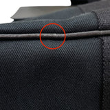 エルメス HERMES ヴァルパライソMM ブラック トワル･レザー メンズ ハンドバッグ