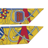 エルメス HERMES ツイリー ODYSSEY イエロー シルク レディース スカーフ