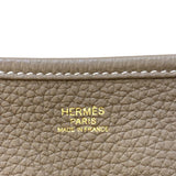 エルメス HERMES エヴリン3PM W刻 (2024年製) エトゥープ/GD金具 トリヨン レディース ショルダーバッグ