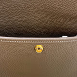 エルメス HERMES エヴリン3PM W刻 (2024年製) エトゥープ/GD金具 トリヨン レディース ショルダーバッグ