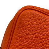 エルメス HERMES ガーデンパーティTPM ルージュグレナ×オレンジポピー トワル ネゴンダ レディース トートバッグ