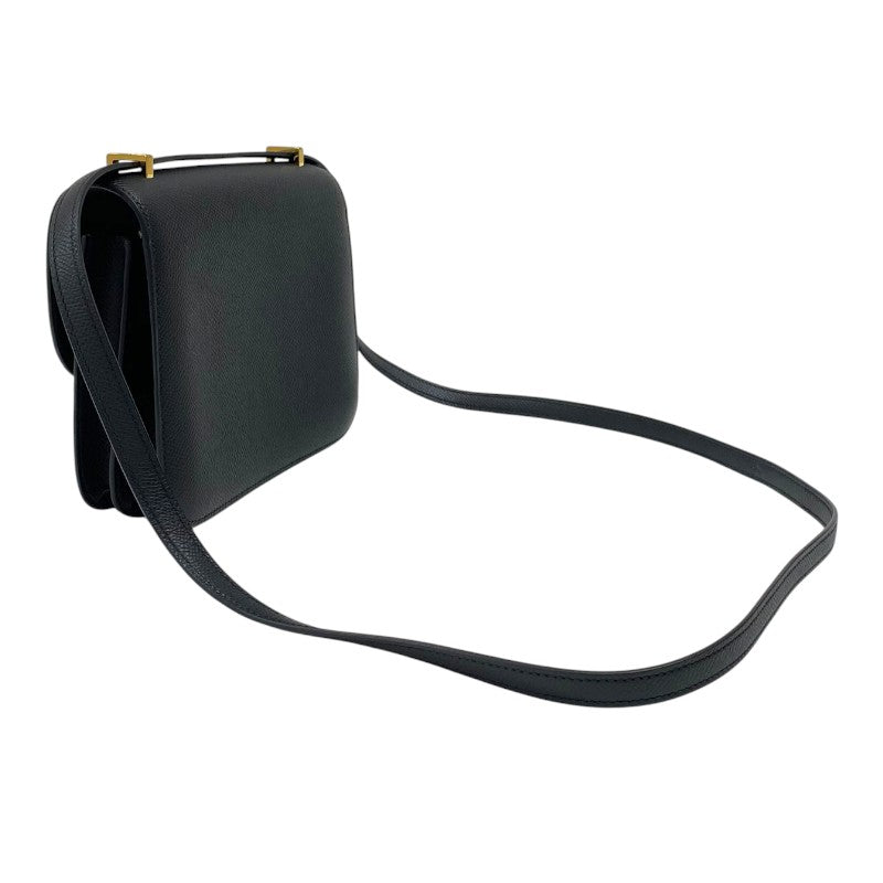 エルメス HERMES コンスタンス3 ミニ W刻 ブラック ゴールド金具 エプソン レディース ショルダーバッグ