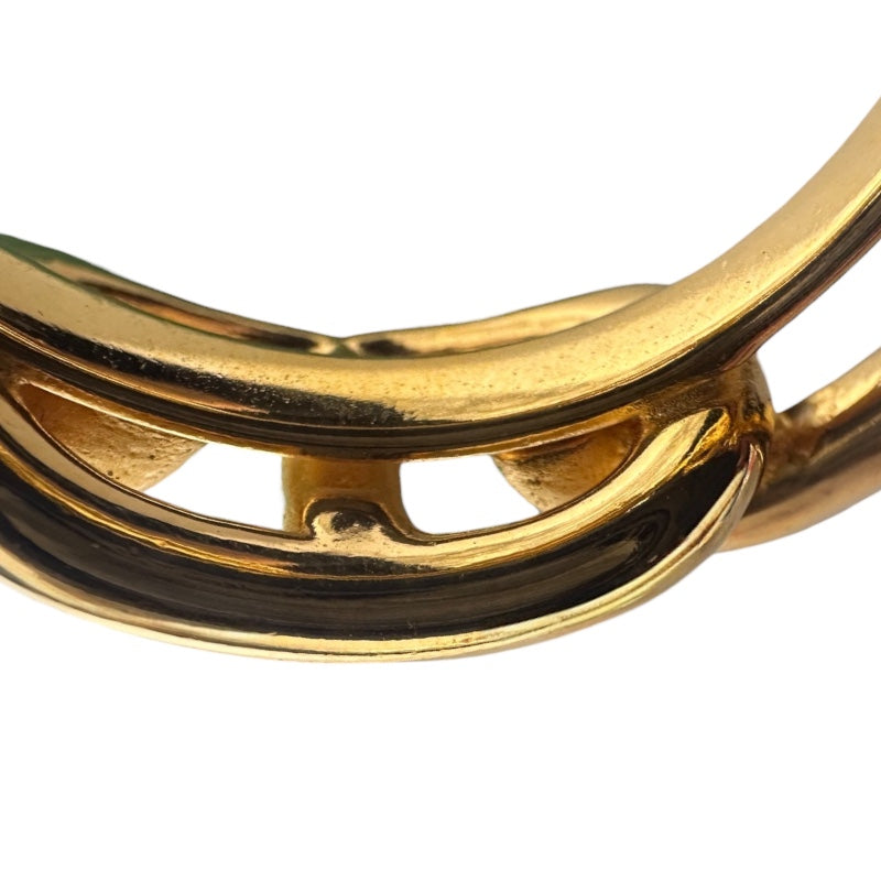 エルメス HERMES ルガデ　スカーフリング ゴールド メタル ユニセックス リング・指輪