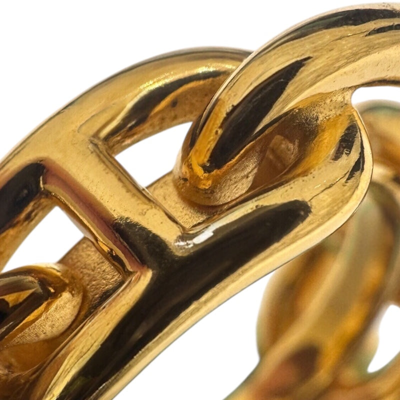 エルメス HERMES ルガデ　スカーフリング ゴールド メタル ユニセックス リング・指輪