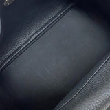 エルメス HERMES リンディ26 Z刻 ブラック シルバー金具 トリヨンクレマンス レディース ショルダーバッグ