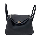 エルメス HERMES リンディ26 Z刻 ブラック シルバー金具 トリヨンクレマンス レディース ショルダーバッグ