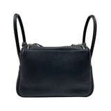 エルメス HERMES リンディ26 Z刻 ブラック シルバー金具 トリヨンクレマンス レディース ショルダーバッグ