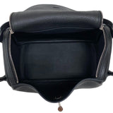 エルメス HERMES リンディ26 Z刻 ブラック シルバー金具 トリヨンクレマンス レディース ショルダーバッグ