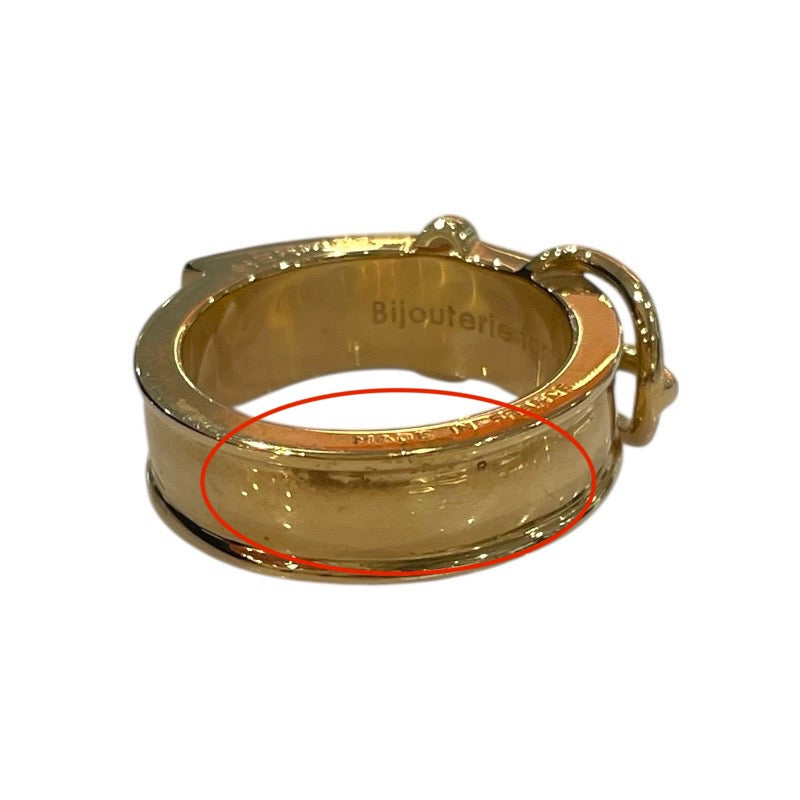 エルメス HERMES サンチュール スカーフリング ゴールド メタル レディース その他小物