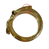 エルメス HERMES サンチュール スカーフリング ゴールド メタル レディース その他小物