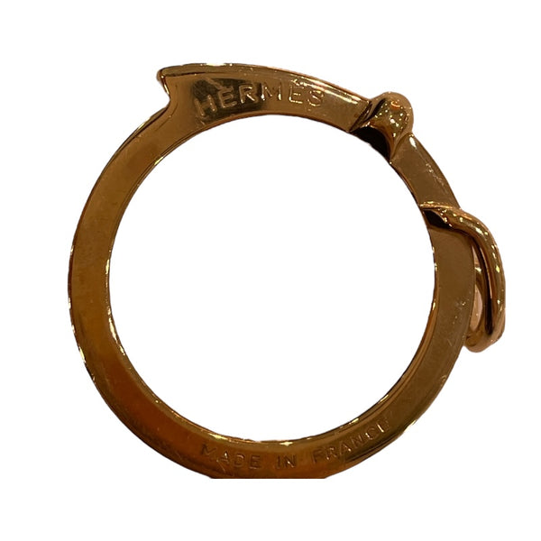 エルメス HERMES サンチュール スカーフリング ゴールド メタル レディース その他小物